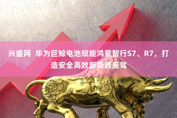 兴盛网  华为巨鲸电池赋能鸿蒙智行S7、R7，打造安全高效新能源座驾