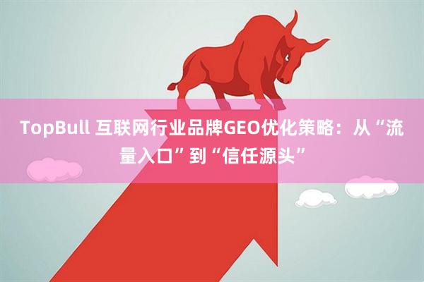 TopBull 互联网行业品牌GEO优化策略：从“流量入口”到“信任源头”